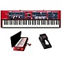 Nord Stage 4 Compact 73-Key Keyboard With Nord Soft Case and Single Pedal