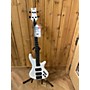 Used Schecter Guitar Research Stage 4 Electric Bass Guitar White