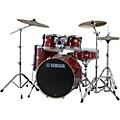 Yamaha Stage Custom Birch 5-Piece Shell Pack - Matte Surf GreenCranberry Red