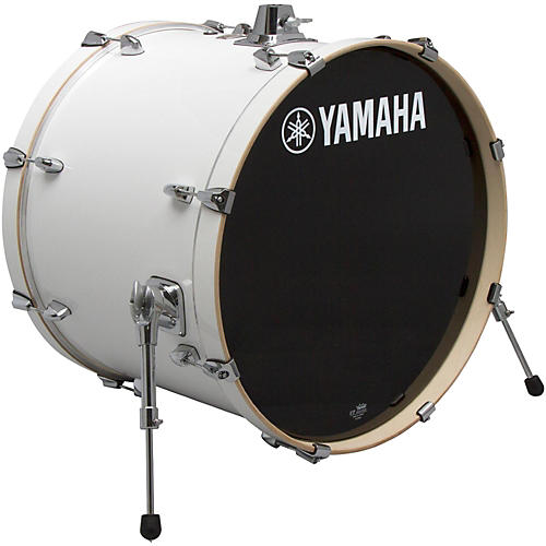 Yamaha Stage Custom Birch Bass Drum 24 x 15 in. Pure White
