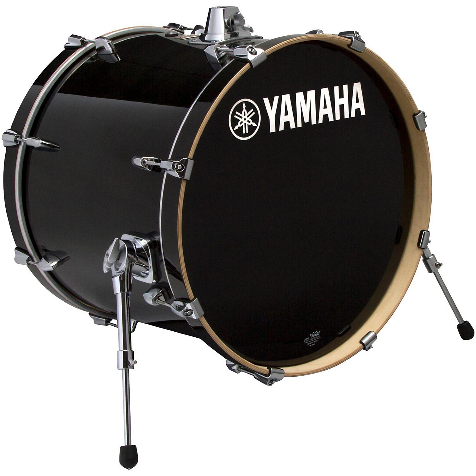 Yamaha Stage Custom Birch Bass Drum 24 x 15 in. Raven Black | Musician ...