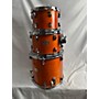 Used Yamaha Stage Custom Birch Drum Kit Honey Amber