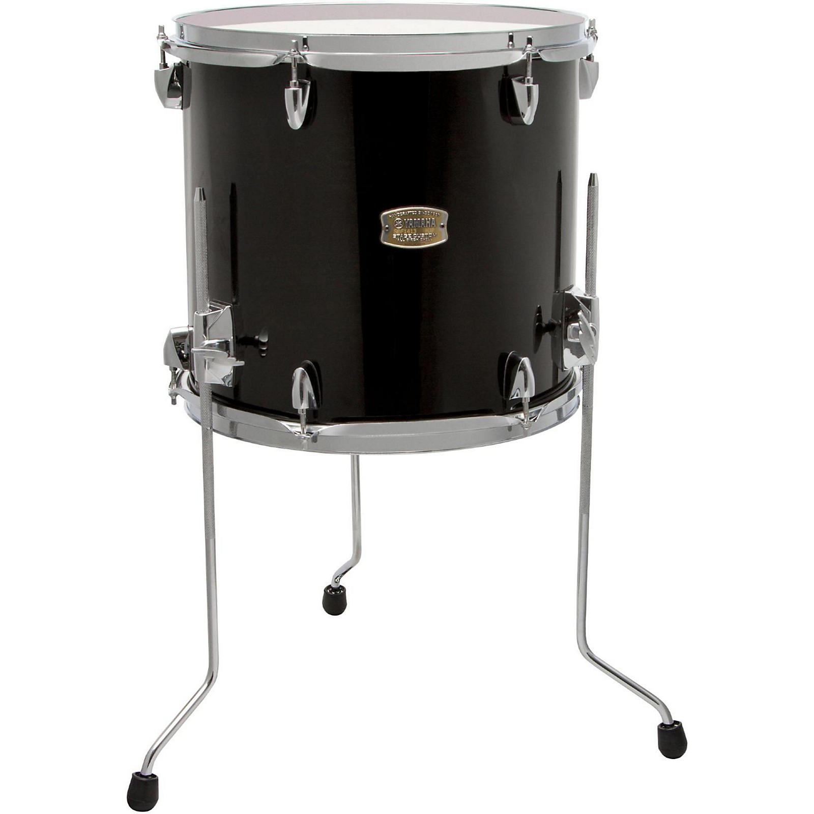 Yamaha Stage Custom Birch Floor Tom 14 x 13 in. Raven Black Musician