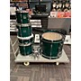 Used Yamaha Stage Custom Drum Kit Trans Green
