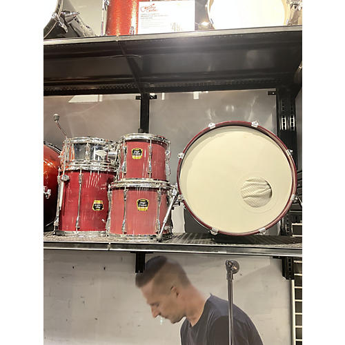 Yamaha Stage Custom Drum Kit Red