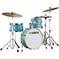 Yamaha Stage Custom Hip 4-Piece Shell Pack - Classic WhiteMatte Surf Green