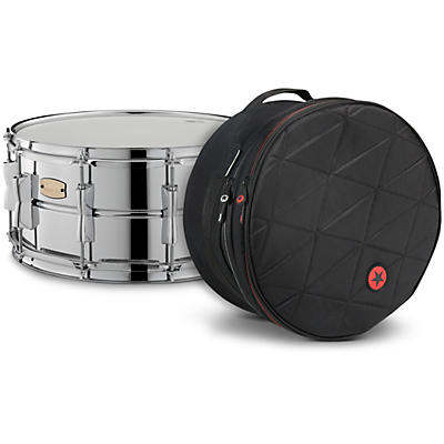 Yamaha Stage Custom Steel Snare with Road Runner Bag
