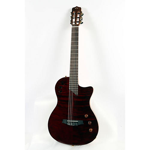 Cordoba Stage Limited-Edition Nylon-String Electric Guitar Condition 3 - Scratch and Dent Garnet 197881126803