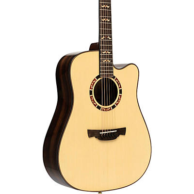 CRAFTER Stage Pro D-22ce Engelmann Spruce-Macassar Dreadnought Acoustic-Electric Guitar