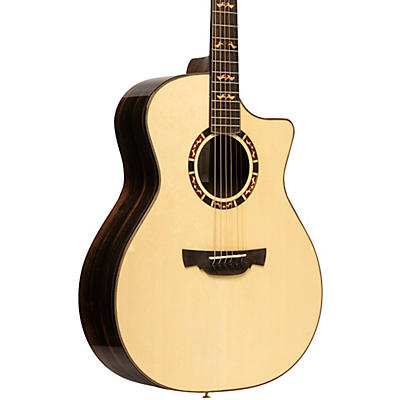 CRAFTER Stage Pro G22CE Engelmann Spruce-Macassar Grand Auditorium Acoustic-Electric Guitar
