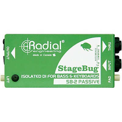 Radial Engineering StageBug SB-2 Compact Passive Direct Box