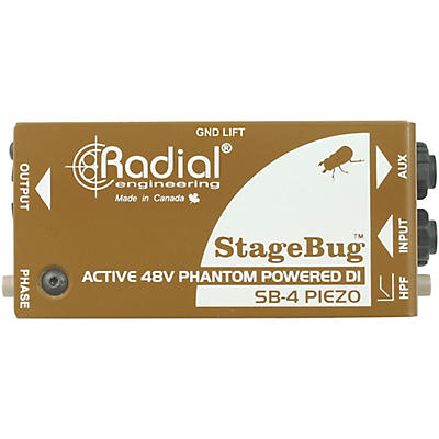 Radial Engineering StageBug SB-4 Compact Active Piezo DI