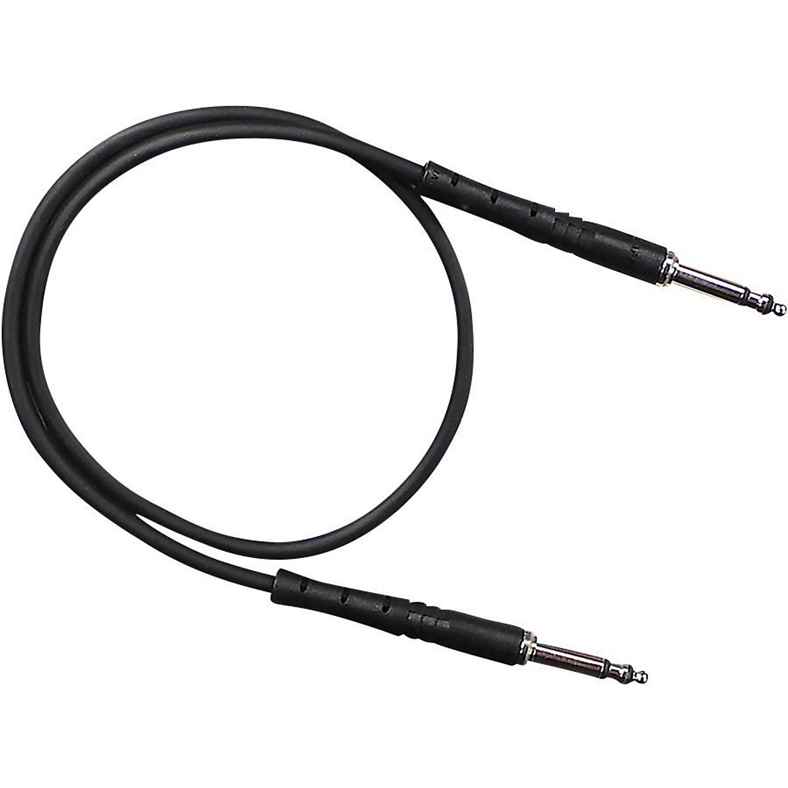 Open Box Rapco Horizon StageMASTER TRS TT Patch Cable - Black 1.5 ft ...