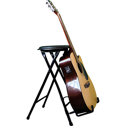 StagePlayer II - Guitarist Stool and Stand with Footrest