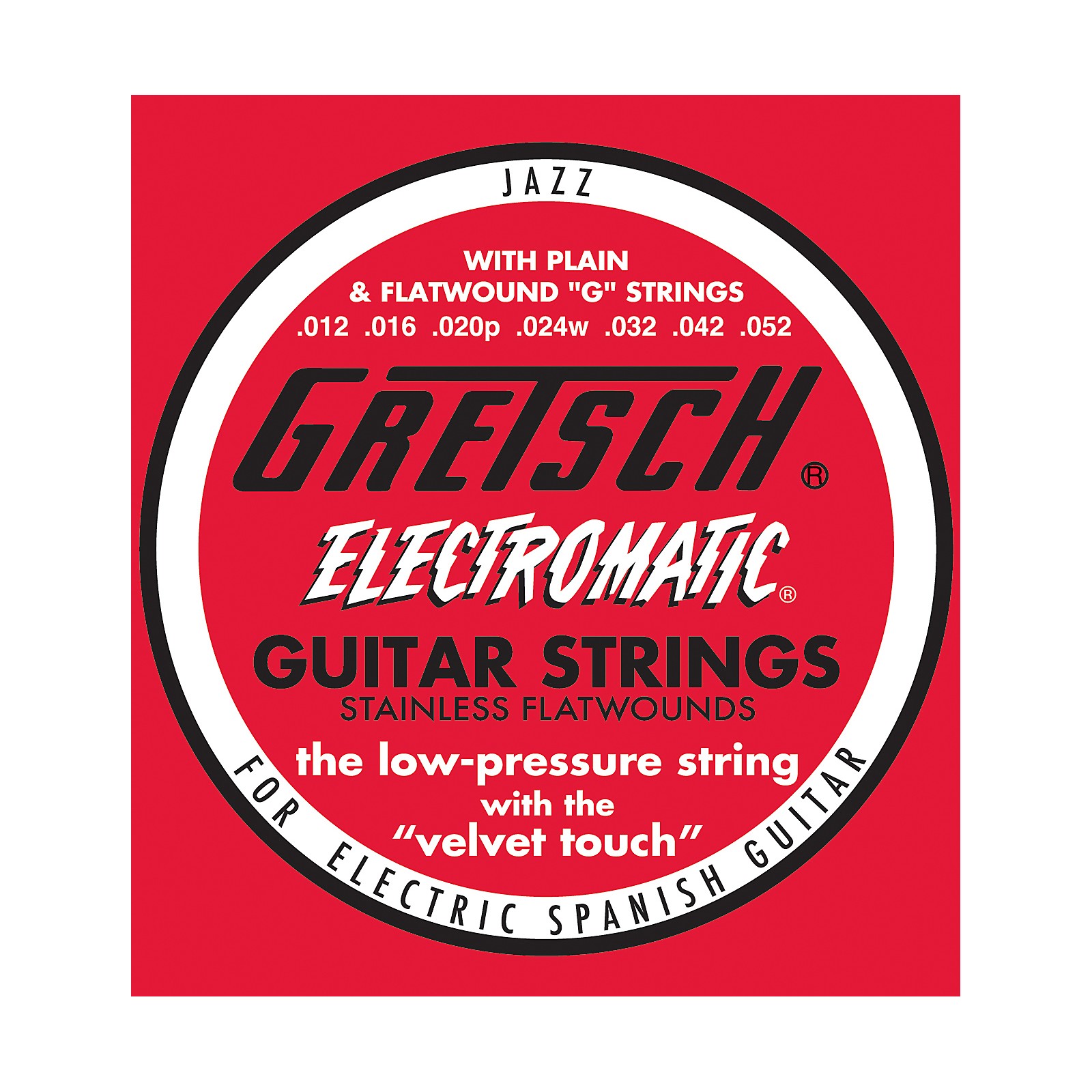 Gretsch Guitars Stainless Steel Flatwound Guitar Strings | Musician's ...