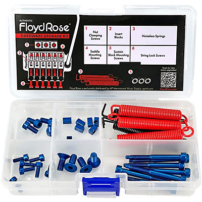 Floyd Rose Stainless Steel Hardware Upgrade Kit -