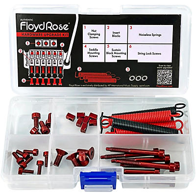 Floyd Rose Stainless Steel Hardware Upgrade Kit