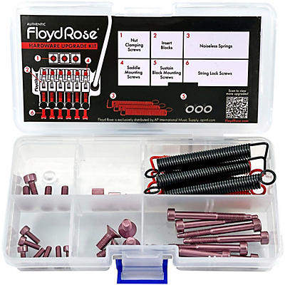 Floyd Rose Stainless Steel Hardware Upgrade Kit