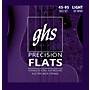 GHS Stainless Steel Precision Flatwound Electric Bass Strings