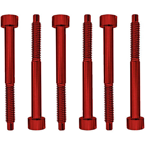 Floyd Rose Stainless Steel String Lock Screws Red