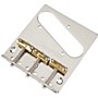 Hipshot Stainless Steel Tele Bridge 3 Hole Mount with Compensated Saddles Chrome