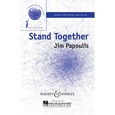 Boosey and Hawkes Stand Together (Sounds of a Better World) SSAB arranged by Francisco Núñez