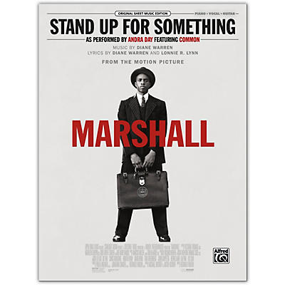 Alfred Stand Up for Something (from Marshall) Piano/Vocal/Guitar