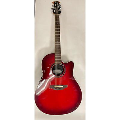 Ovation Standard Balladeer LX Acoustic Electric Guitar