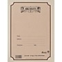 Archives Standard Bound Manuscript Paper 12 Staves 48 Sheets