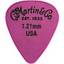 Martin Standard Delrin Guitar Pick Purple 1.21mm 72 Pieces
