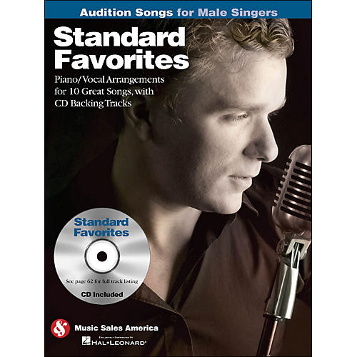 Standard Favorites - Audition Songs for Male Singers Book/CD