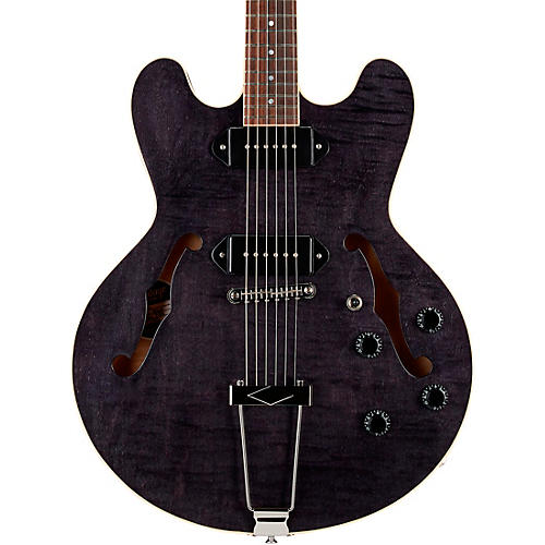 Heritage Standard H-530 Hollowbody Electric Guitar Black Translucent