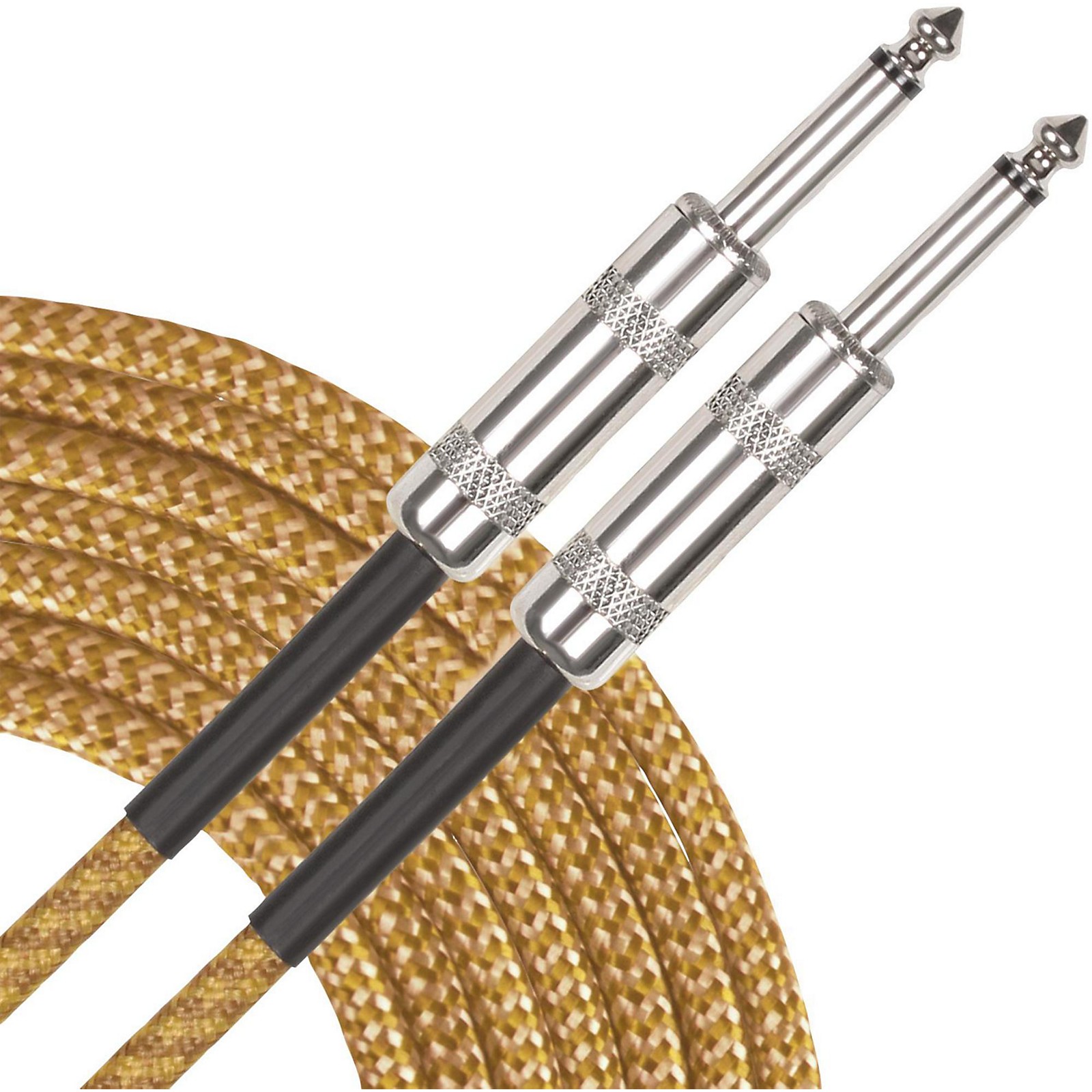 Musician's Gear Standard Instrument Cable Tweed 20 ft. Gold Musician