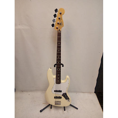 Fender Standard Jazz Bass Electric Bass Guitar Antique White