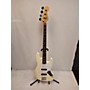 Used Fender Standard Jazz Bass Electric Bass Guitar Antique White