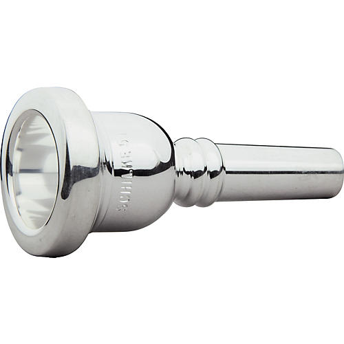 Schilke Standard Large Shank Trombone Mouthpiece in Silver 51 Silver