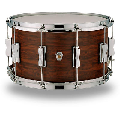 Ludwig Standard Maple Snare Drum with Aged Chestnut Veneer