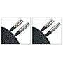 Musician's Gear Standard Microphone Cable, 20', Black 2-Pack