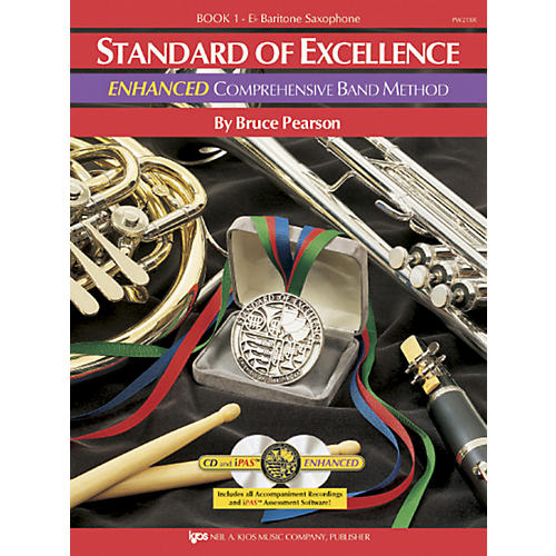 Standard Of Excellence Book 1 Enhanced Baritone Sax Band Method