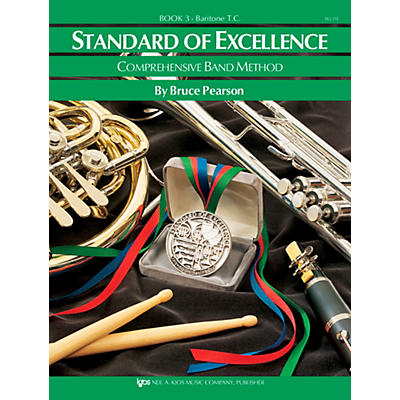 KJOS Standard Of Excellence Book 3 Baritone Tc