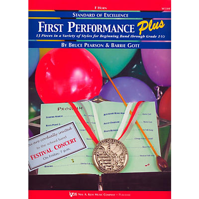 KJOS Standard Of Excellence First Performance Plus-FRENCH HORN