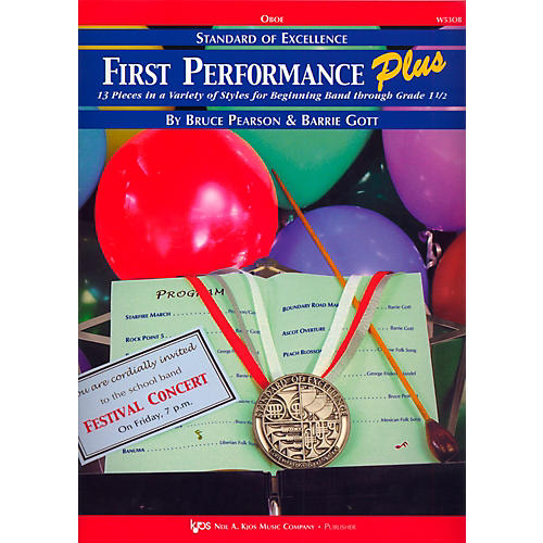 KJOS Standard Of Excellence First Performance Plus-OBOE