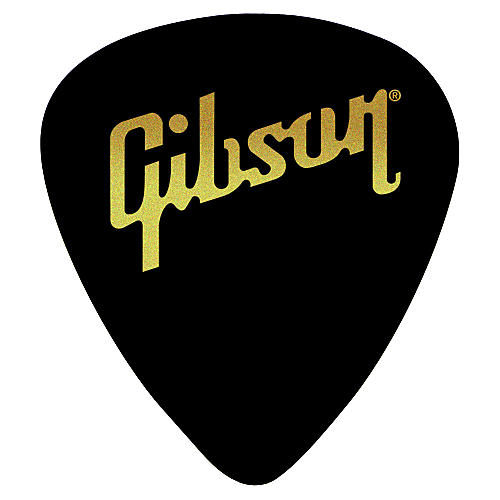 Gibson Standard Pick Pack 72 Pcs., Black Heavy 6 Dozen