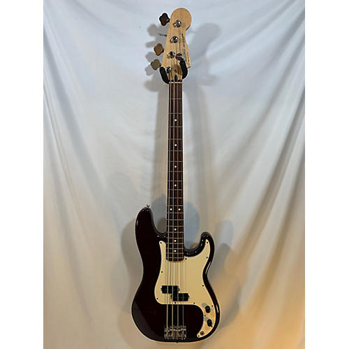 Fender Standard Precision Bass Electric Bass Guitar Oxblood