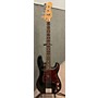 Used Fender Standard Precision Bass Electric Bass Guitar Black