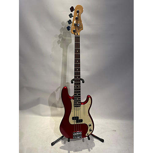 Fender Standard Precision Bass Electric Bass Guitar Candy Apple Red