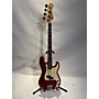 Used Fender Standard Precision Bass Electric Bass Guitar Candy Apple Red