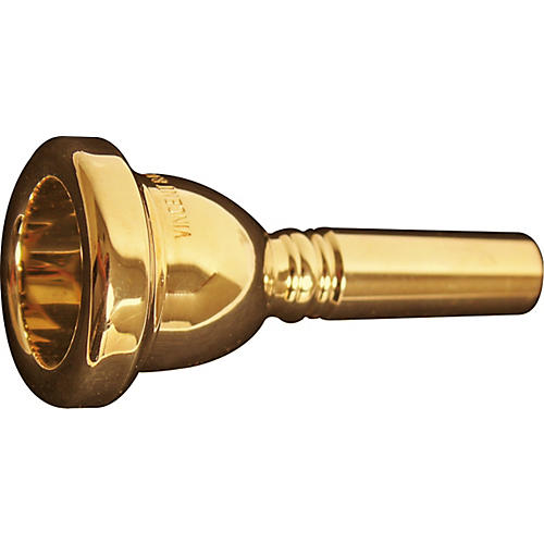 Bach Standard Series Large Shank Trombone Mouthpiece in Gold 2G