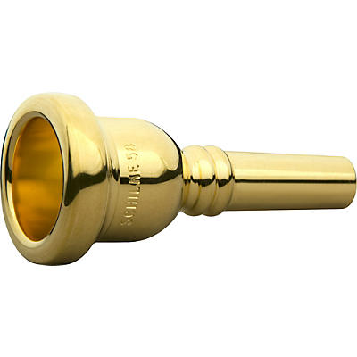 Schilke Standard Series Large Shank Trombone Mouthpiece in Gold