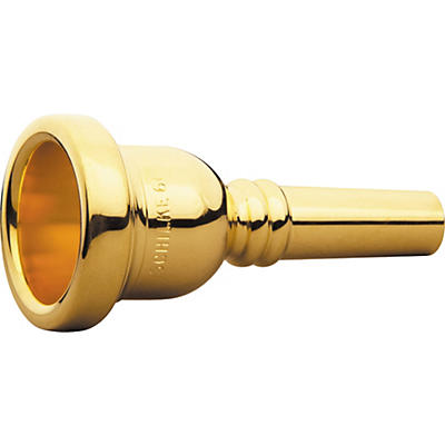 Schilke Standard Series Large Shank Trombone Mouthpiece in Gold